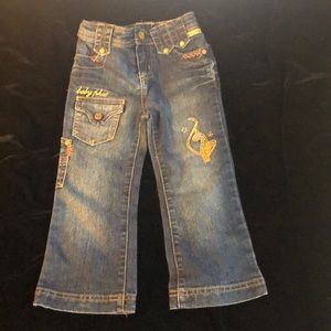 Baby Phat Girls Studded Jeans